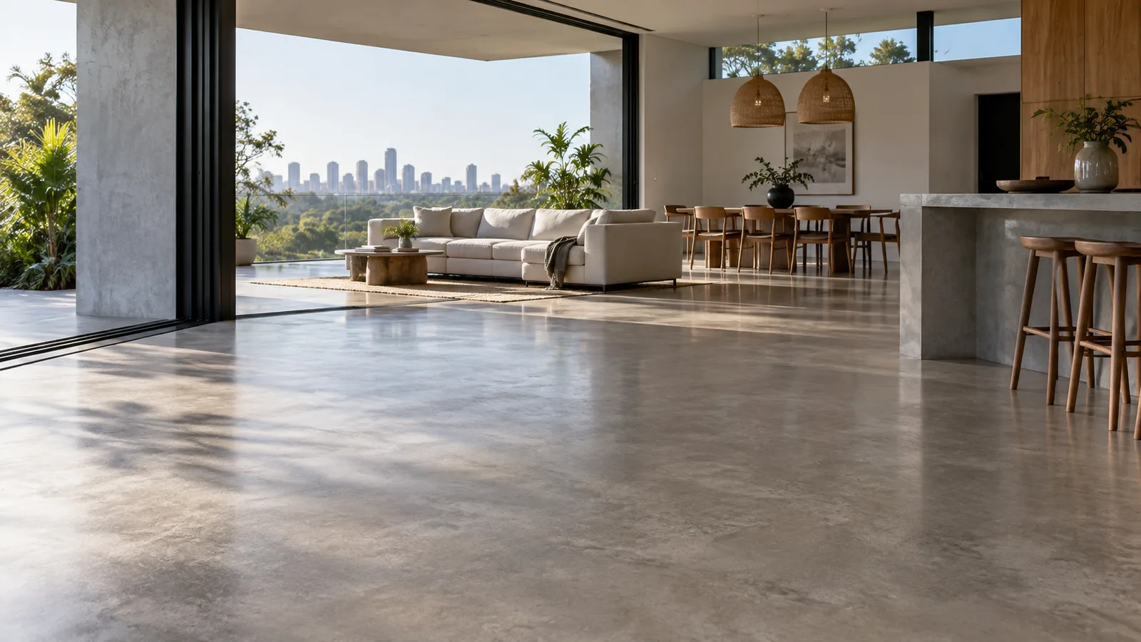Burnished concrete surface inspiration
