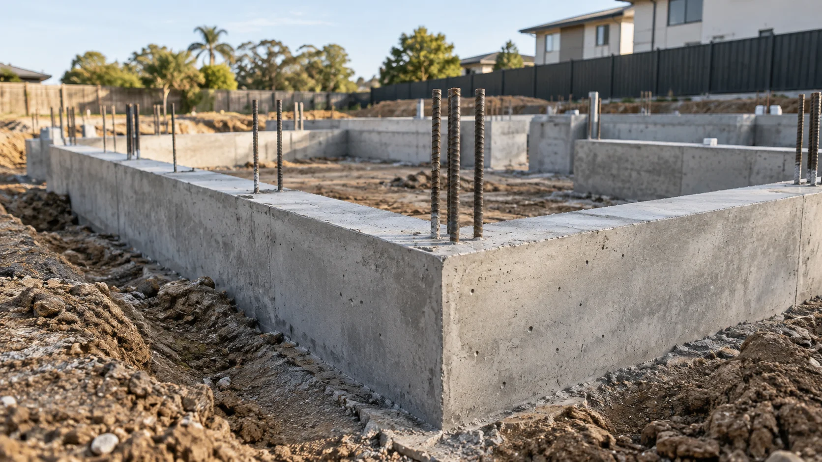 Concrete footings surface inspiration