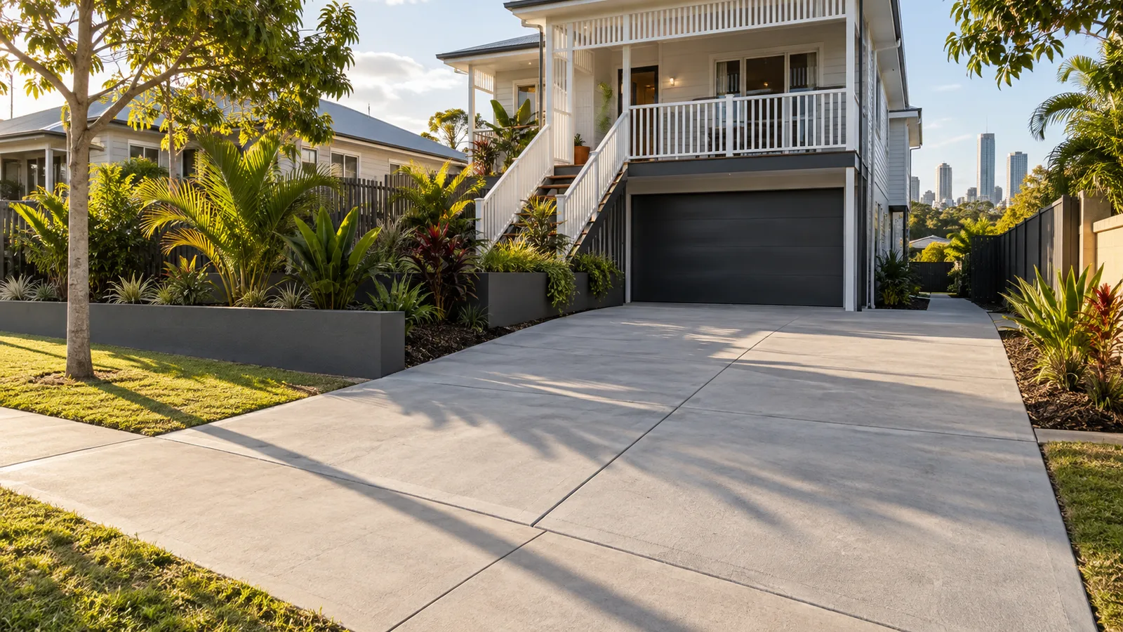 Excavation in a Brisbane outdoor setting