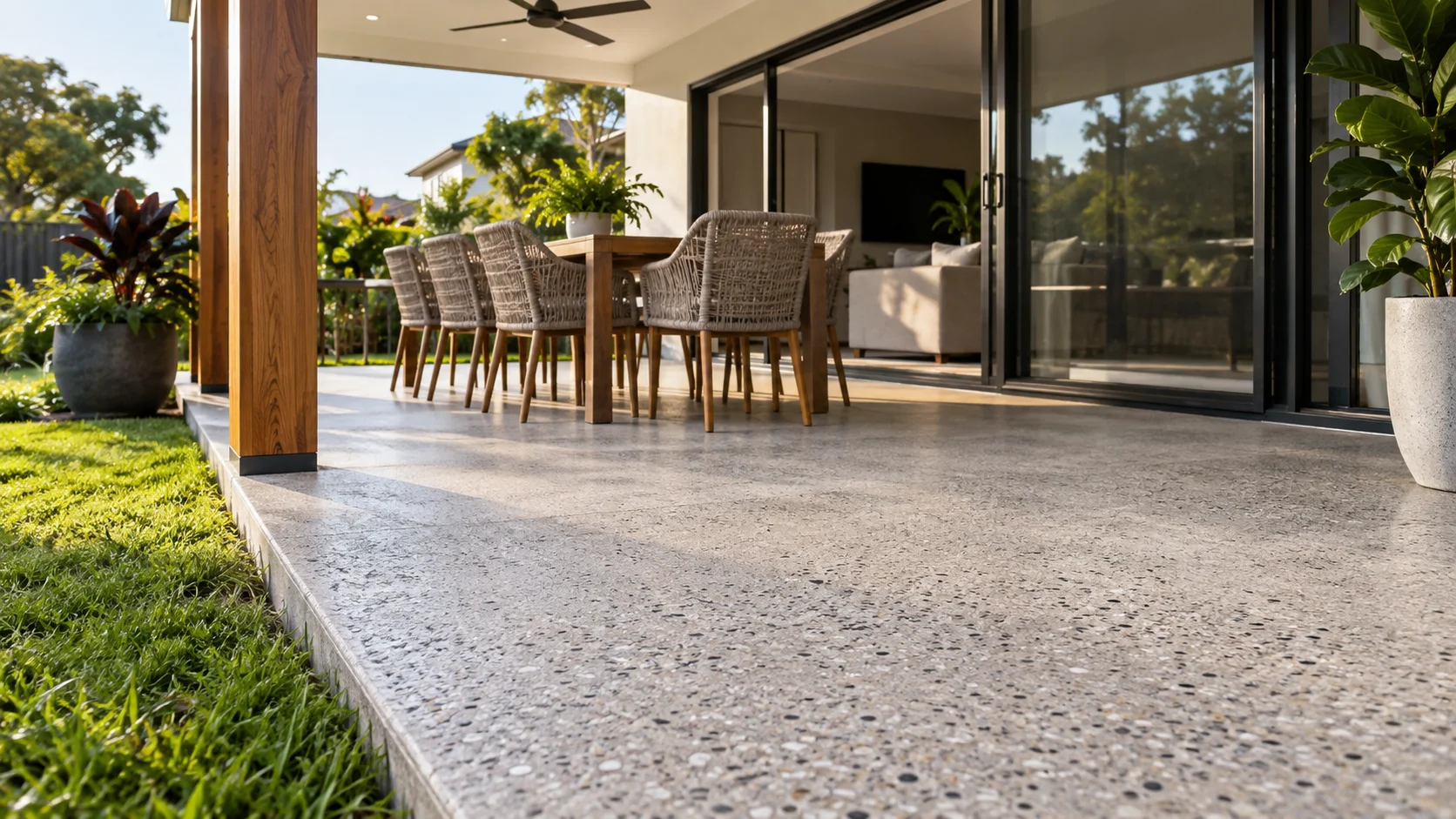 Patio resurfacing surface inspiration