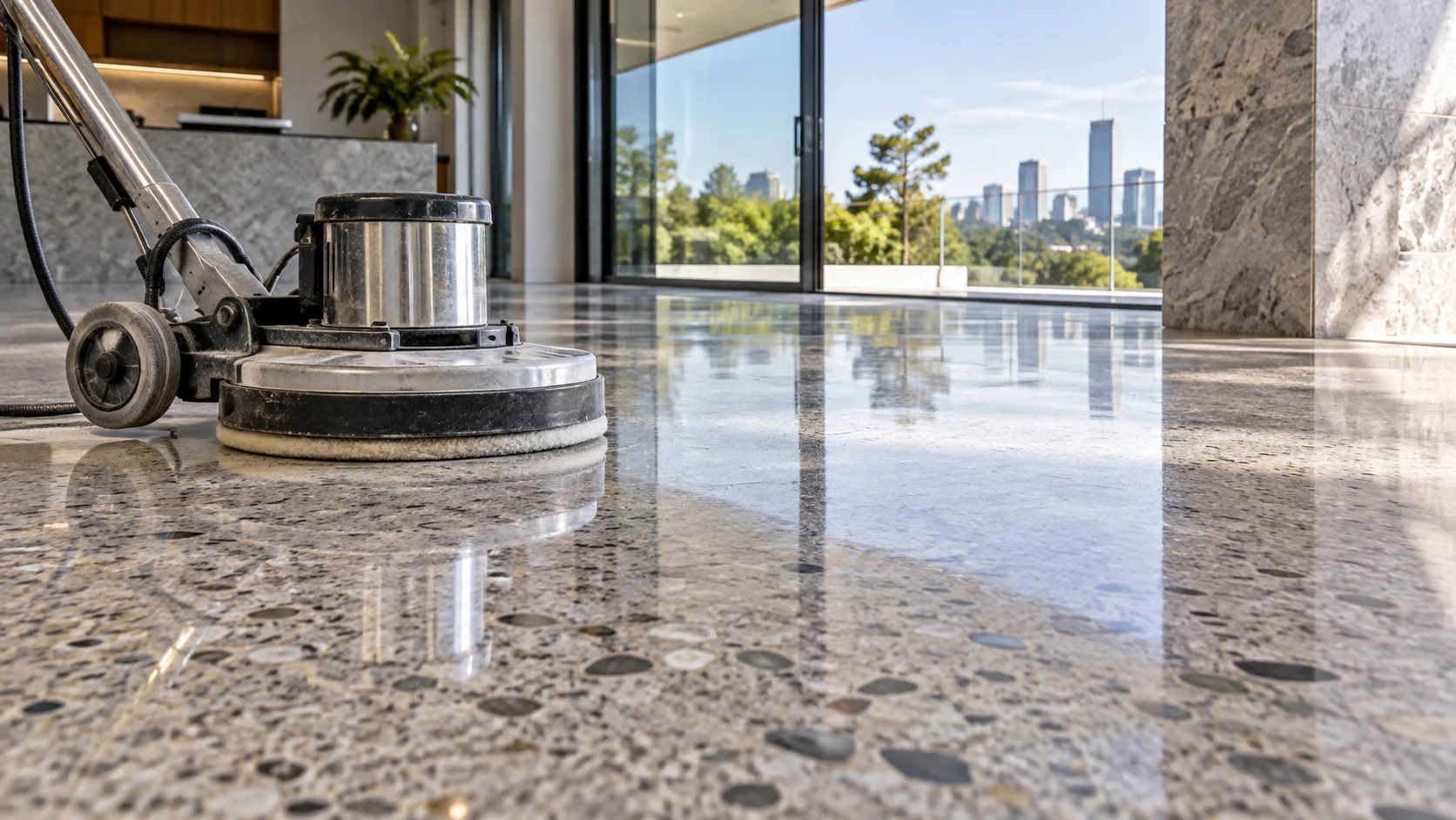 Stone polishing surface inspiration